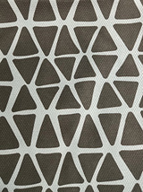 Protecteur de vêtement Aurorra avec boutonnière, triangle gris, 45x105cm