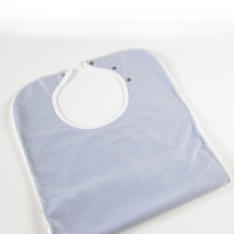 Protecteur de vêtement Aurorra avec boutons-pression, bleu, 45x90cm