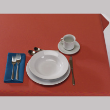 Tablecloth round, maroon, 53"